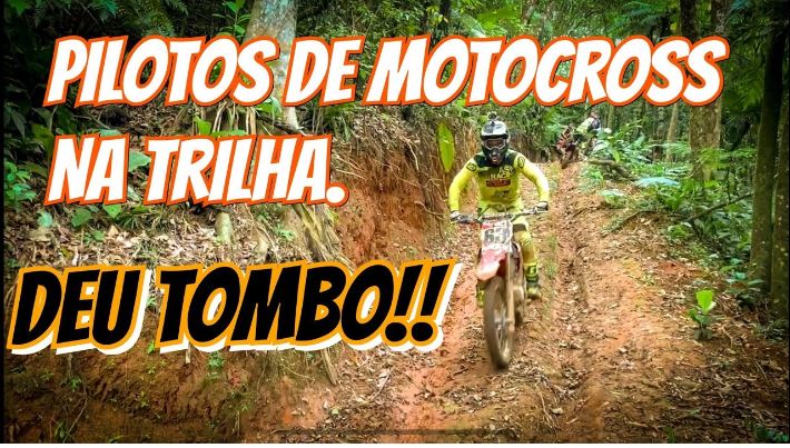 Vídeo Pilotos de Motocross nas Trilhas de Santa Catarina com