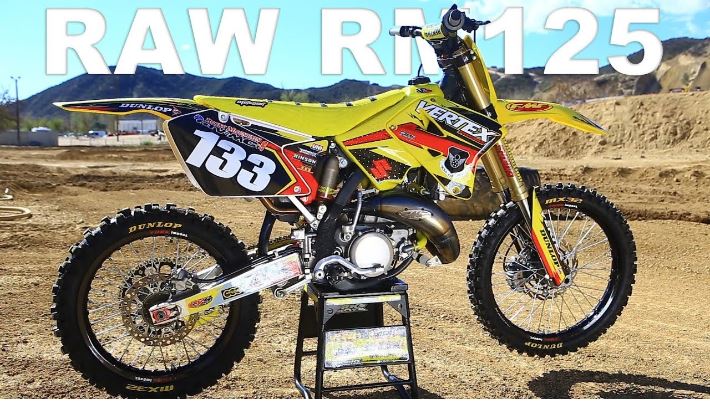 RM125 貴重な2st モトクロッサー RF14A (検索）CR125 YZ125 KX125 CRF YZ250F KX250F RMZ WR250 Vídeo RM125 2 Tempos - Projeto Motocross Action Magazine - MotoX