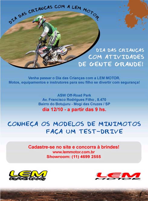 Últimas Notícias - Mini-Motos são ótima opção para o Dia das Crianças -  MotoX