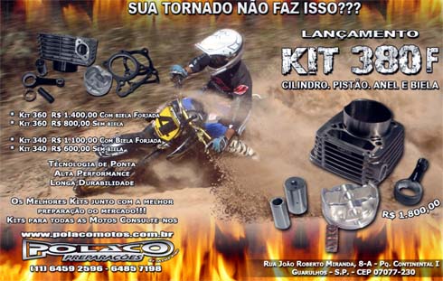 Motos - Teste Tornado 360cc Polaco Motos - MotoX