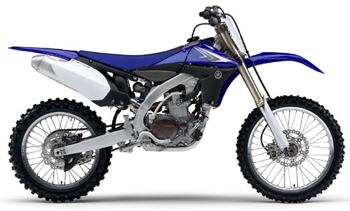 Nova Yamaha YZ450F 2010 com motor invertido!