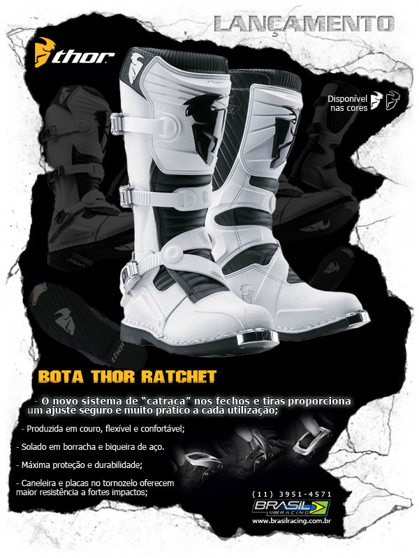 botas motocross thor