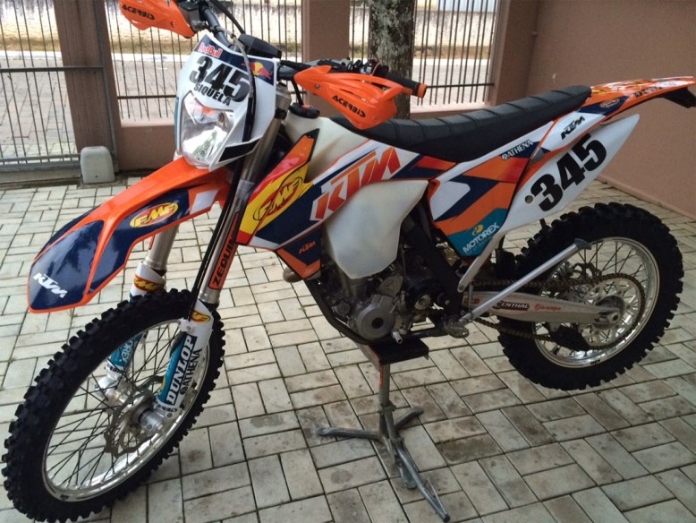 PRIMEIRA VEZ Testando um KTM 350 de Trilha VEJA só essa moto de trilha.. 