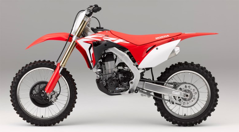 Motos - Honda apresenta novas CRF 450R e CRF 450RX 2017 - MotoX