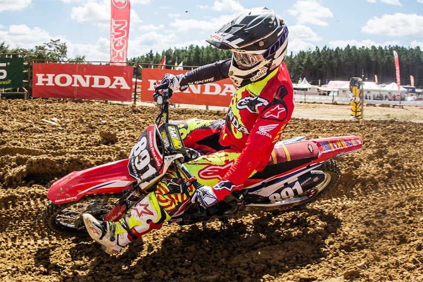 Jetro Salazar (MX1) e Leonardo Souza (MX2) fecham corridas da sexta etapa  do Brasileiro de Motocross na segunda posição