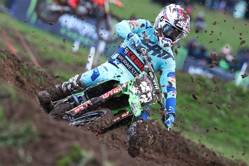 Vídeo MXGP, Grã-Bretanha, Qualificação: Prado e Laengenfelder na