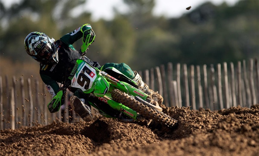 International Motocross Français : Jeremy Seewer remporte la première victoire pour Kawasaki